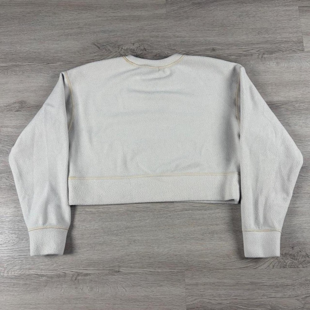 Nike Thermal Fleece Crop Sweatshirt Dri-Fit Size S - Picture 3 of 7